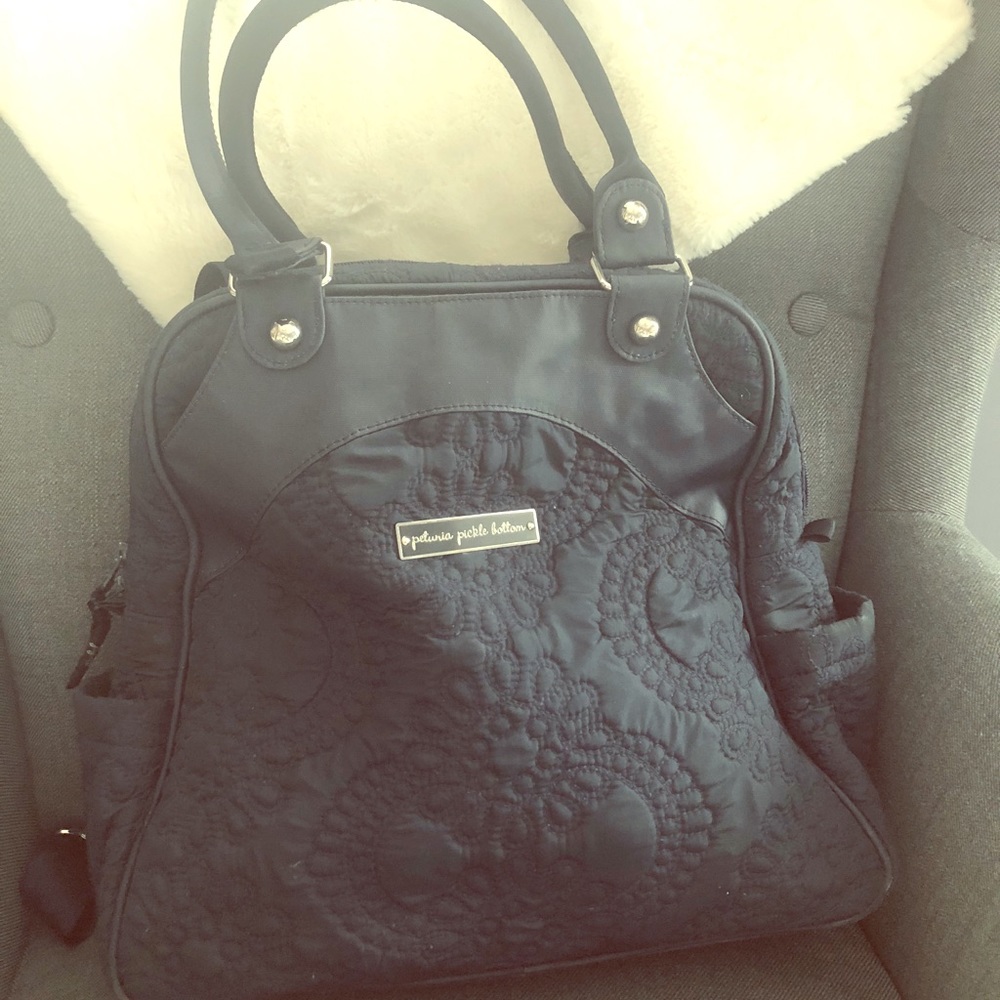 Petunia pickle bottom sashay embossed Navy